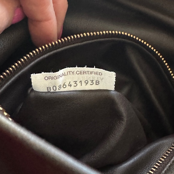 Bottega Veneta Large Twist leather handbag, chocolate brown, new with papers! - Picture 9 of 13